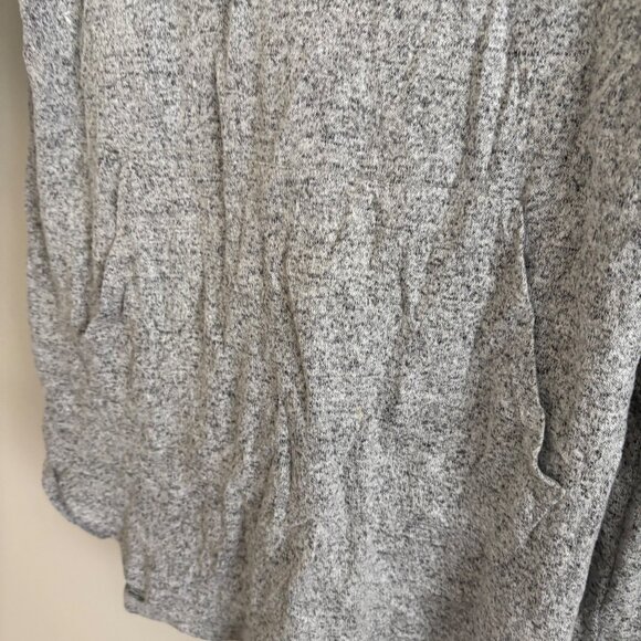 Ingrid + Isabel Maternity Hooded Pullover Jacket Graphic Grey Women’s Size S - Picture 7 of 10